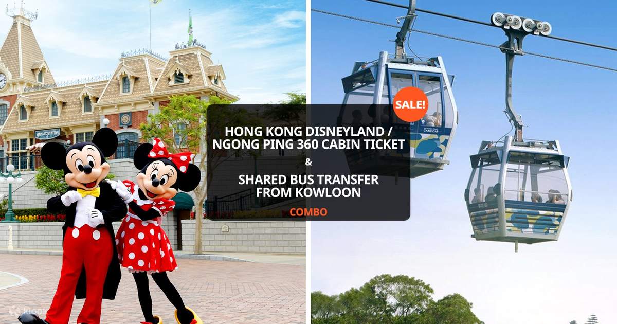 Hong Kong Disneyland Ticket with Shared Bus Transfer from Kowloon to